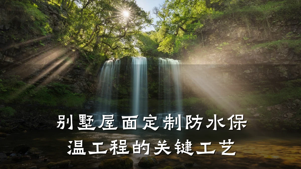 别墅屋面定制防水保温工程的关键工艺