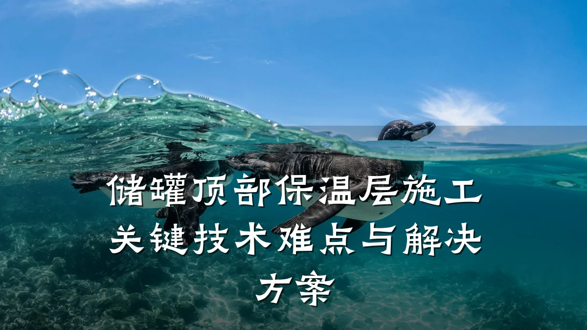 储罐顶部保温层施工关键技术难点与解决方案