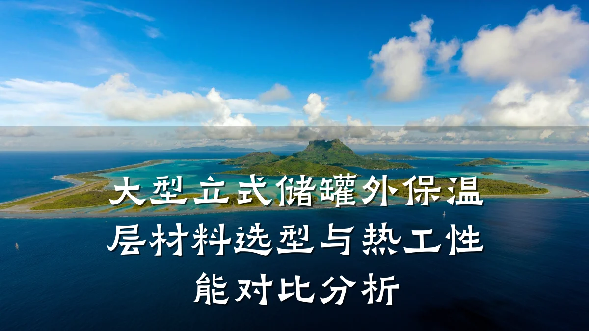 大型立式储罐外保温层材料选型与热工性能对比分析
