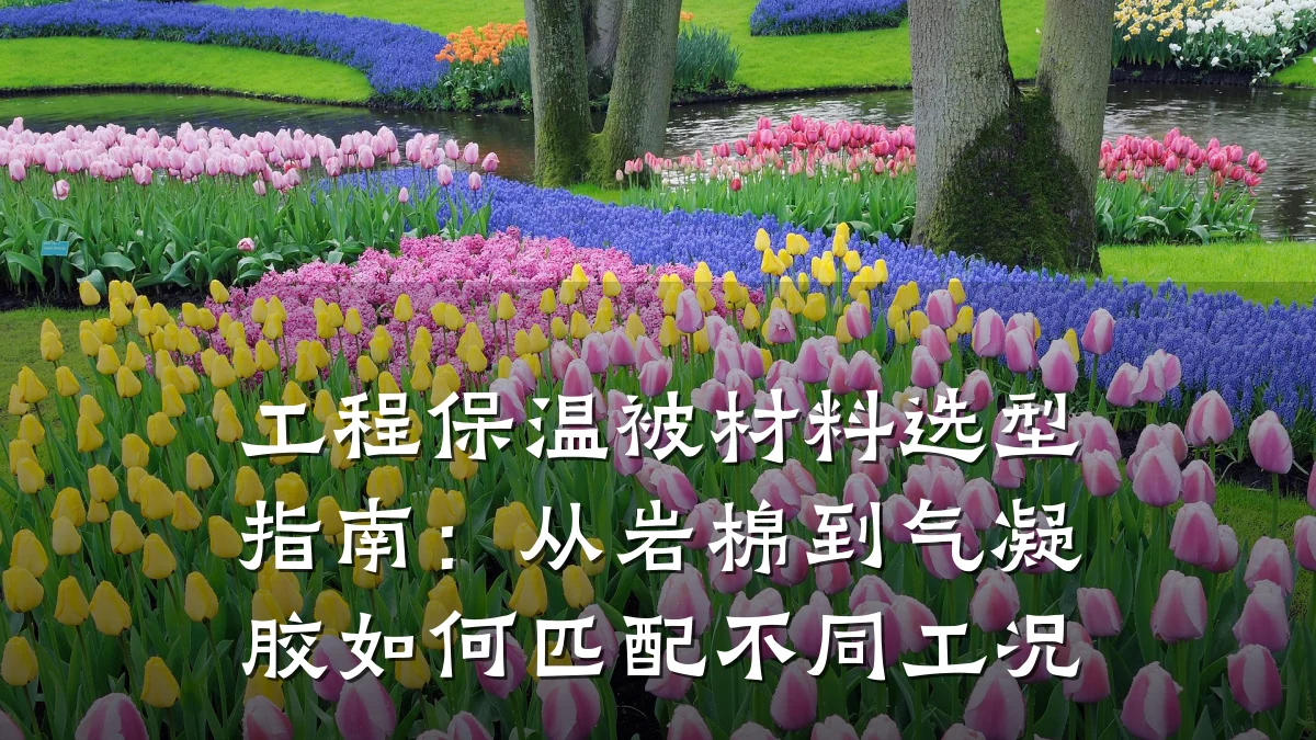 工程保温被材料选型指南:从岩棉到气凝胶如何匹配不同工况