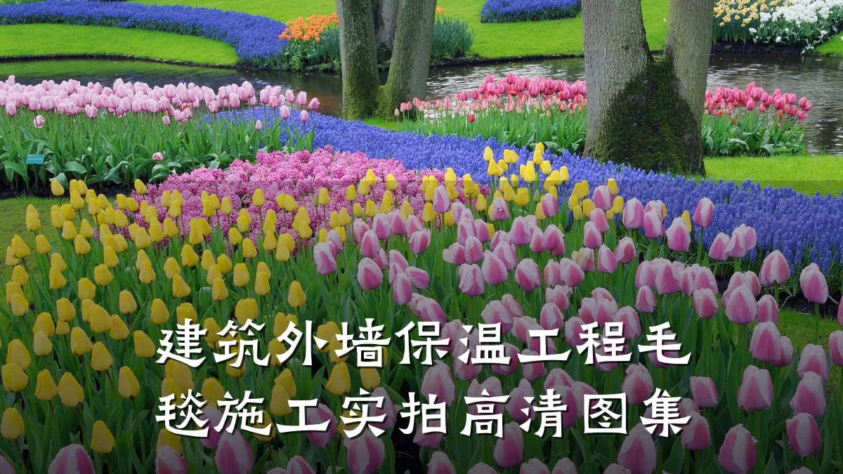 建筑外墙保温工程毛毯施工实拍高清图集