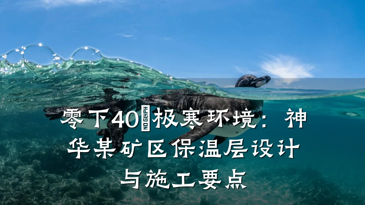零下40℃极寒环境：神华某矿区保温层设计与施工要点