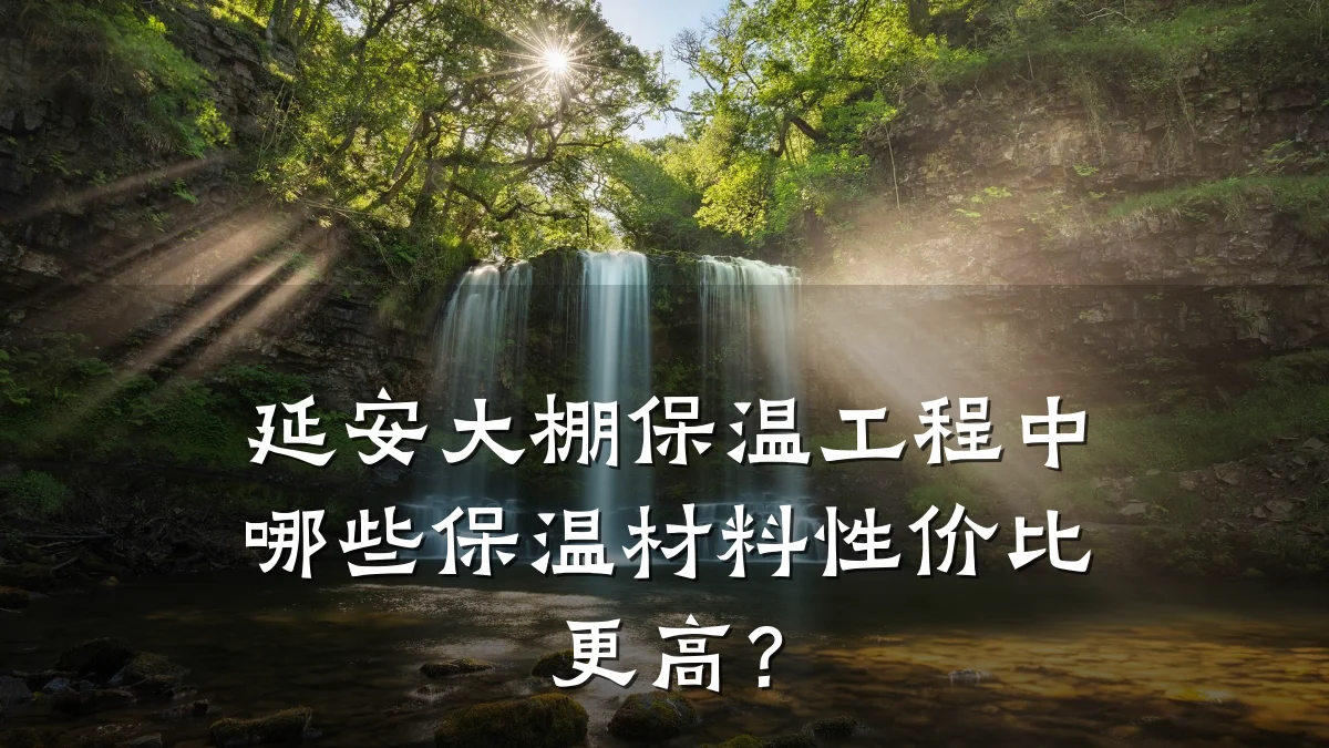 延安大棚保温工程中哪些保温材料性价比更高?