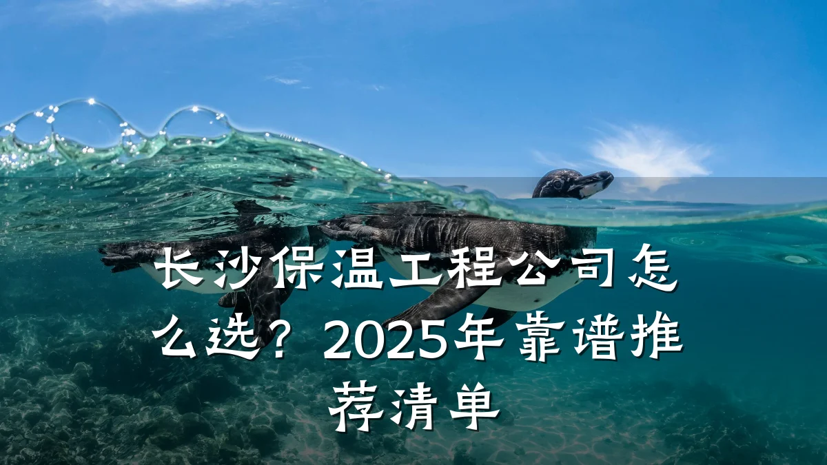长沙保温工程公司怎么选?2025年靠谱推荐清单