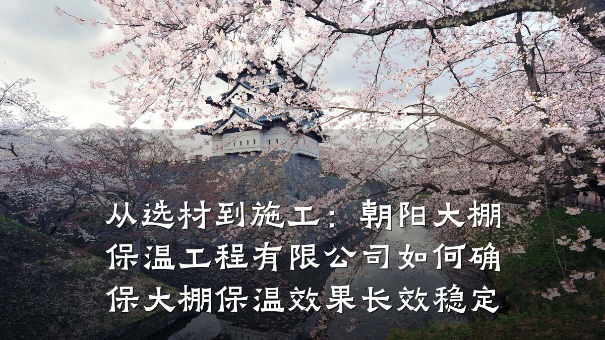 从选材到施工:朝阳大棚保温工程有限公司如何确保大棚保温效果长效稳定