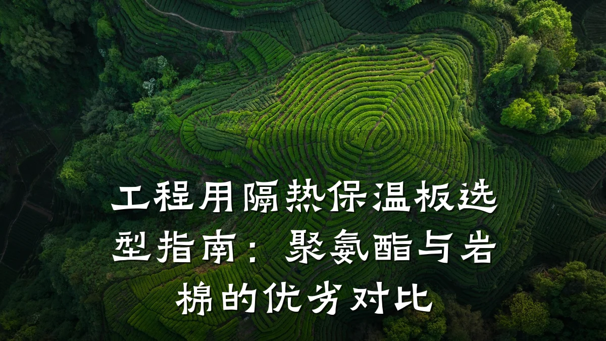 工程用隔热保温板选型指南:聚氨酯与岩棉的优劣对比