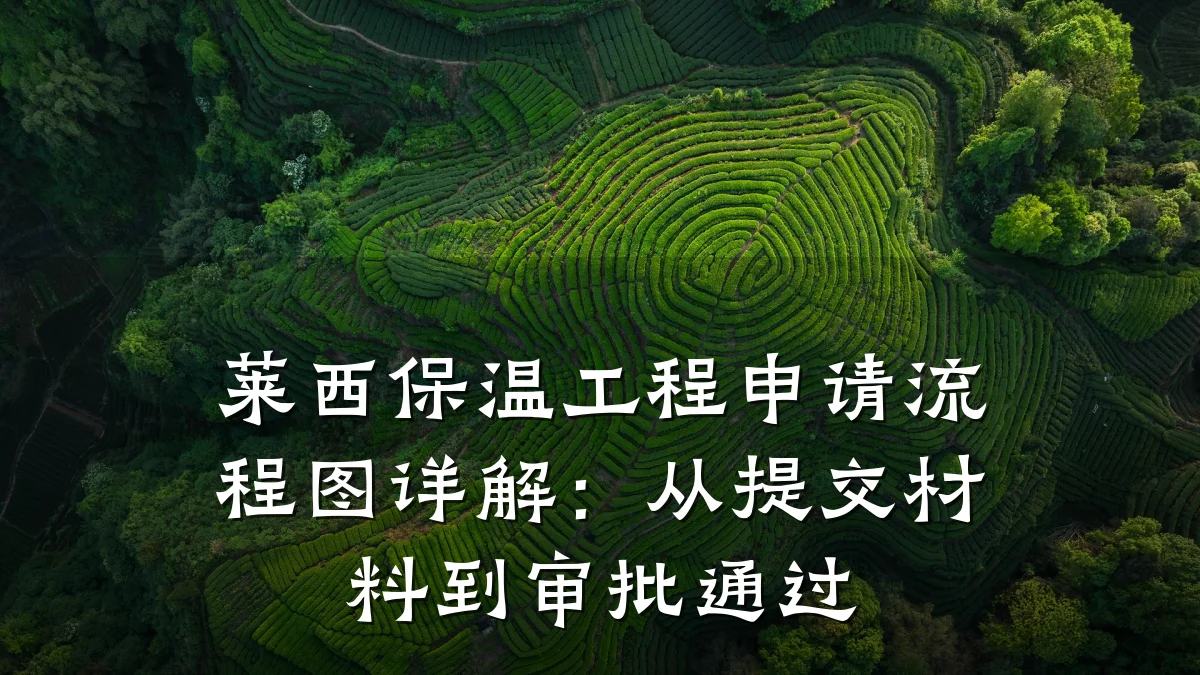 莱西保温工程申请流程图详解：从提交材料到审批通过