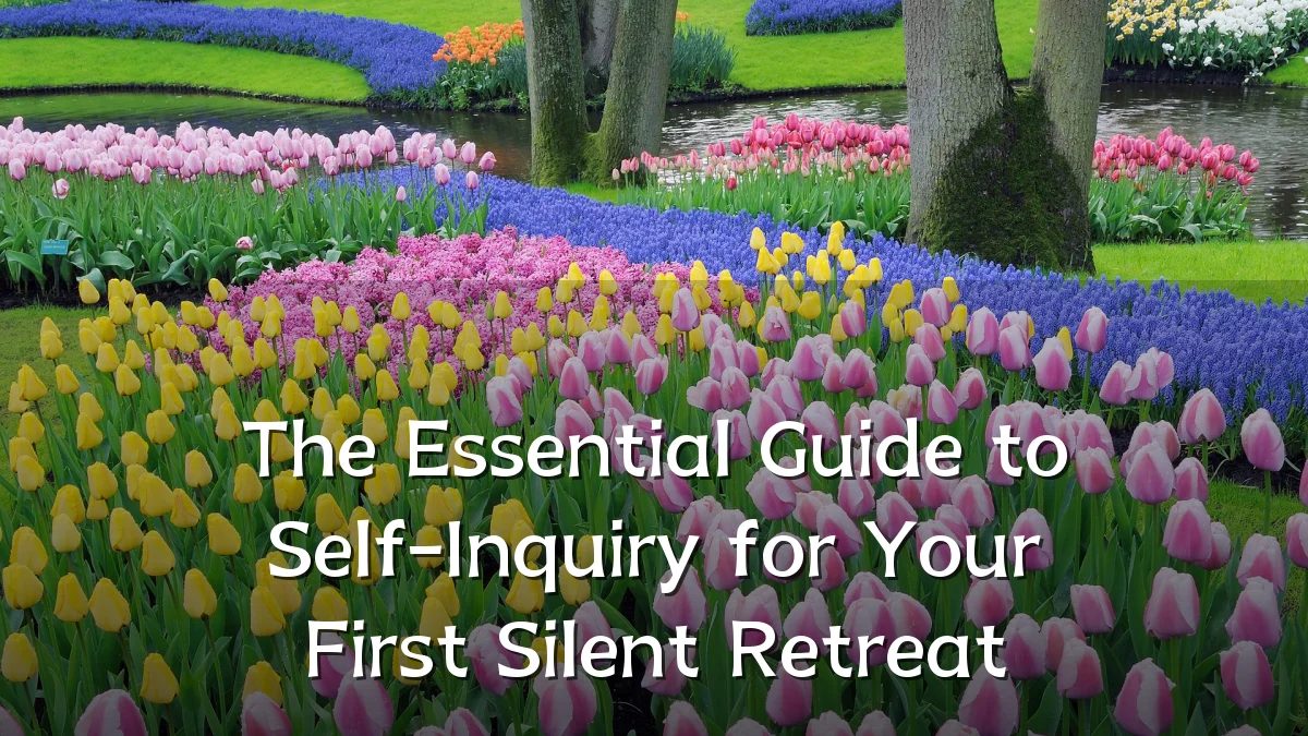The Essential Guide to Self-Inquiry for Your First Silent Retreat