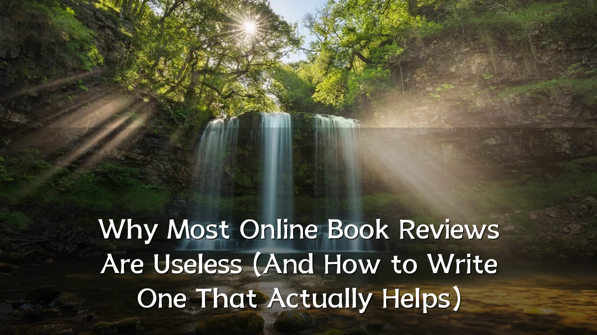 Why Most Online Book Reviews Are Useless (And How to Write One That Actually Helps)