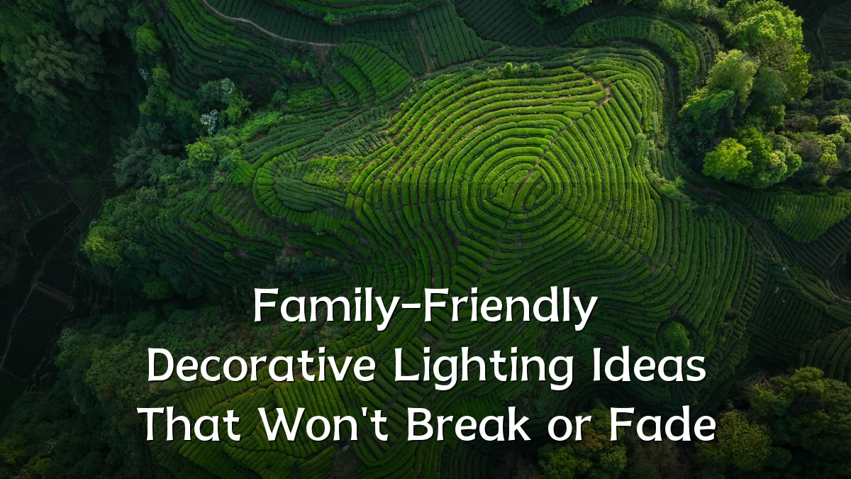 Family-Friendly Decorative Lighting Ideas That Won't Break or Fade